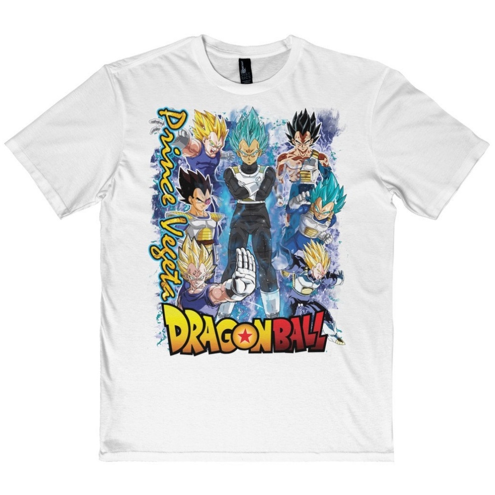 Vintage Style Dragon Ball Z Vegeta Tee